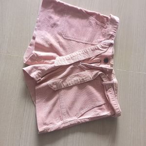 Nude Peach Girls Shorts