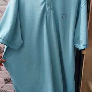 4XL Men Sky Blue New Tshirt