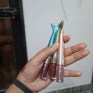 Combo Of Three Fish Lipsticks