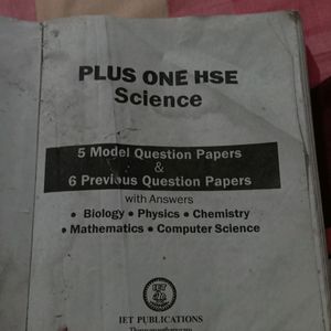 Plus One Science Question Bank