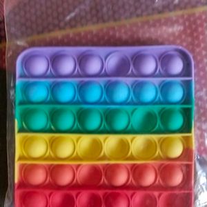 High Quality Silicon Pop It Square Shape