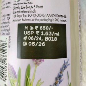 Love Beauty And Planet Shampoo Lavender