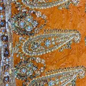 Very Heavy Handwork Saree