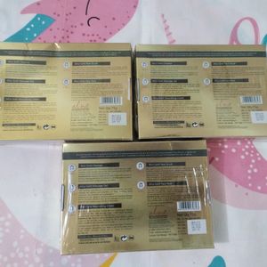 Alna Brand Gold Facial Kit Combo Pack Of 3