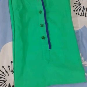 Green Long Kurti