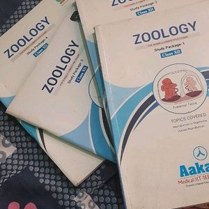 Aakash Zoology 11th 12th Neet Full Set