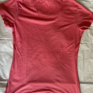 Girls Pink Medium T Shirt