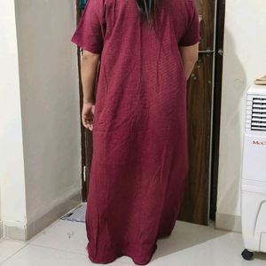 Cotton Night Gown For Women's