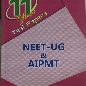 11 Years Test Papers NEET UG