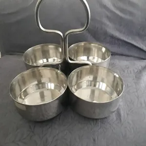 STAINLESS STEEL TIFFIN & FOOD SERVING SET