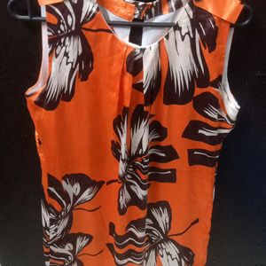 Soft Orange Dress For Summer New