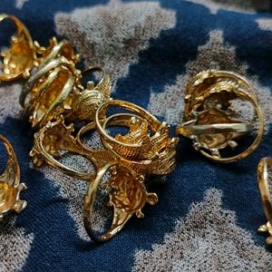 20 collectable turtle small rings