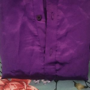 Kurta Man Violet Colour