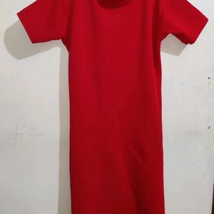 Red Bodycon One Piece