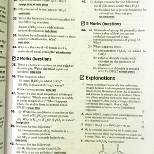 Cbse Chapter wise SOLVED PAPERS (2010-2019) Chemistry Class 12