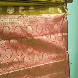 Olive Saree