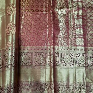 Pure GOLD KANJIVARAM SAREE