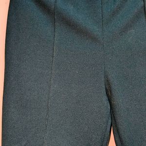 Sea Green Formal Bootcut Pant