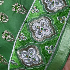 Unstitched Beautiful Green Suit