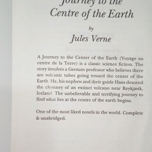 Journey To The Centre Of The Earth - Jules Verne