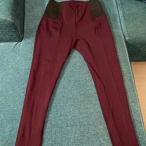 Maroon Jeggings