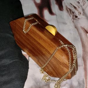 Wooden Clutche