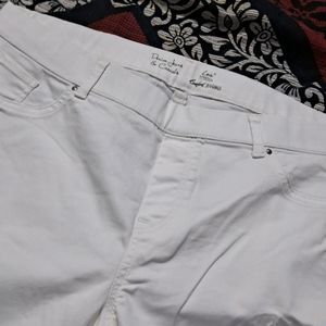 Denim Jeans & Casuals White Jean