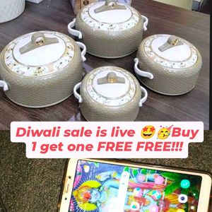 🥳🤩 Diwali Sale !!Combo (Redmi 6 +Nayasa Hot Pot)