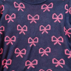 Coquette Bow Knit Sweater