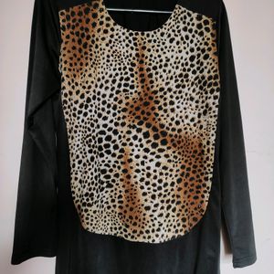 Animal Print Top