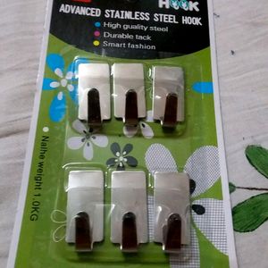 Newsteel Hook Pack Of 6