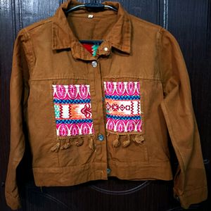 Women Jaipuria Embroidered Jacket