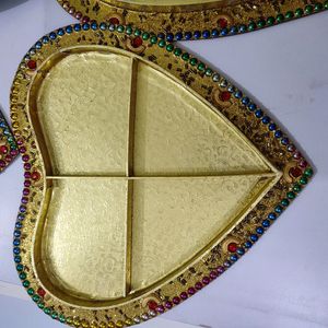 Heart-shaped Tray for Dry Fruits & Chocolates