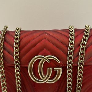 Red Clutch/ Sling Bag