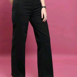 Tokyo Talkies Flared Women Black Jeans