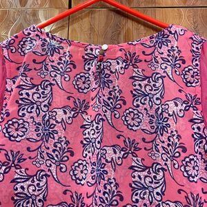 Pink Kurta