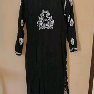 Chikankari Kurti And Palazzo