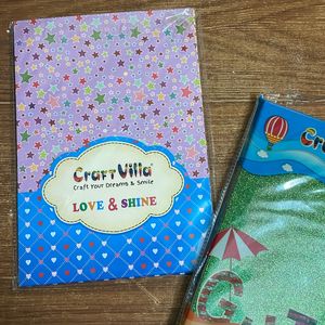 Glitter Sheets And Craft Sheet