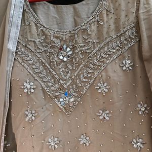 Lehenga Choli With A Line Top