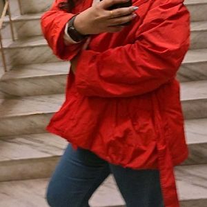 Red Oversize Jacket