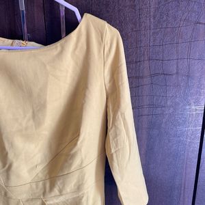 M&S Yellow Dress