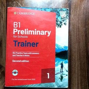 Cambridge English B1 Preliminary Trainer