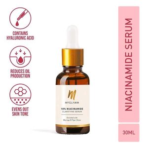 MyGlamm 10% Niacinamide Clarifying Serum Enriched