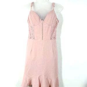 Bubblegum Pink Sleeveless  Dress(Women's)
