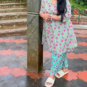 Anouk A-line Kurta Set