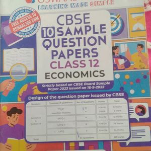 Set Of 3 Oswaal Sample Paper Class 12