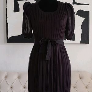 Designer Purple Knit Dress