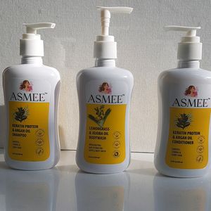 Asmee Combo Of Shampoo, Conditioner