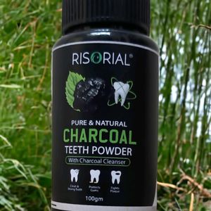 Pure And Natural Charcoal Teeth Powder