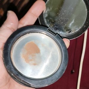 Empty Face Powder Box With Mirror